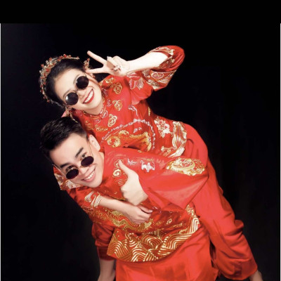 Kính râm Mắt tròn nhỏ phong cách retro nam nữ