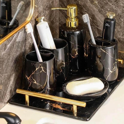 Set nhà tắm vân đá Marble- vân đá cẩm thạch made in Germany Hàng chính hãng
