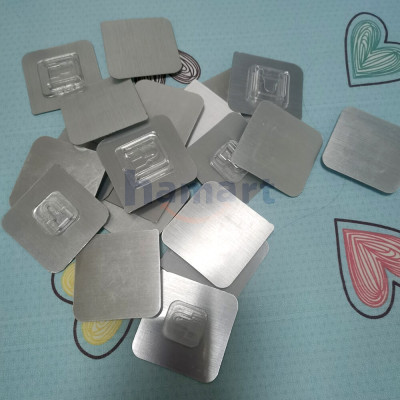 Bộ Móc Dán Treo Khung Tranh Ảnh U T Khuy Gài Phủ Bạc Đa Năng Hamart Treo Vạn Vật Siêu Dính