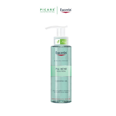 Gel Rửa Mặt Da Mụn Eucerin Pro ACNE Solution Cleansing Gel (200 ml)