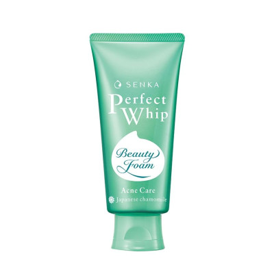Sữa Rửa Mặt Senka Perfect Whip Acnes Care Dành Cho Da Mụn 100g