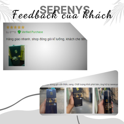 [Chính Hãng] Sữa rửa mặt tạo bọt dưỡng ẩm ngăn ngừa viêm mụn Serenys 150ml