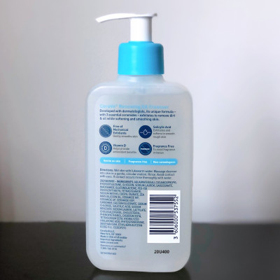 Sữa Rửa Mặt CeraVe Renewing SA Cleanser Dành Cho Da Thường 237ml 