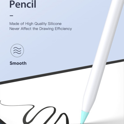 Combo 10 Vỏ Đầu Silicon Dành Cho Apple Pencil 1 / Apple Pencil 2, Dux Ducis Tip Cover - Hàng Chính Hãng