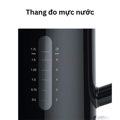 Bình đun siêu tốc Braun WK1100BK - Hàng chính hãng