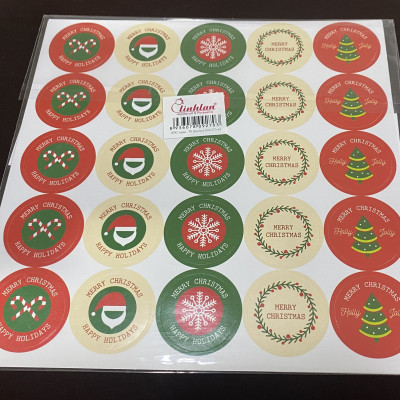 Stickers dán trang trí Noel cao cấp