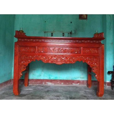 Án Gian Thờ Ngũ Phúc Gỗ Sồi Nga