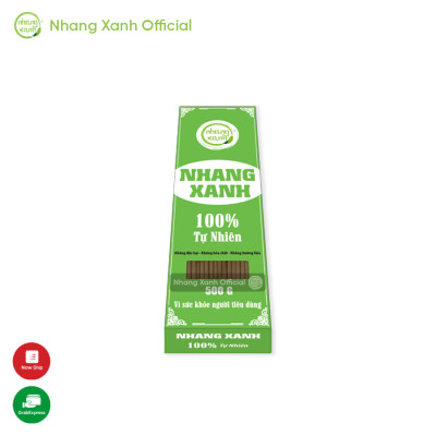 Nhang Xanh Phổ Thông 30cm 500g - Chân mộc