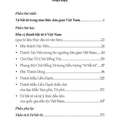 Tứ Bất Tử - Bốn Vị Thánh Bất Tử Của Việt Nam