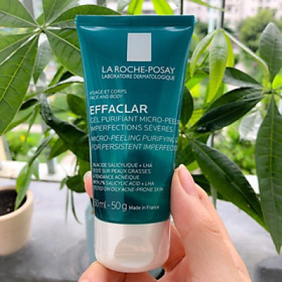 LaRochePosay - Gel Rửa Mặt Hỗ Trợ Giảm Mụn Cho Mặt & Toàn Thân Effaclar Micro-Peeling Purifying Gel