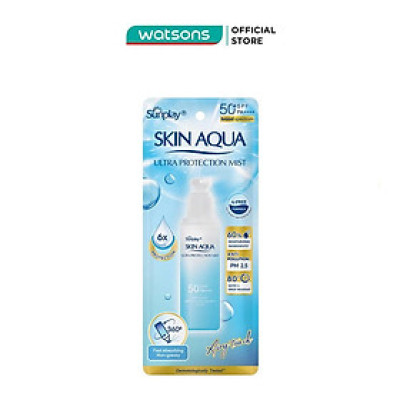 Xịt Chống Nắng Sunplay Skin Aqua Ultra Protection Mist SPF50+/PA++++ 60ml