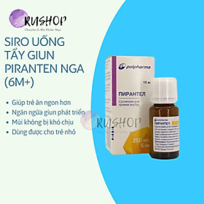 Siro Pirantel Nga (cho bé từ 6M)
