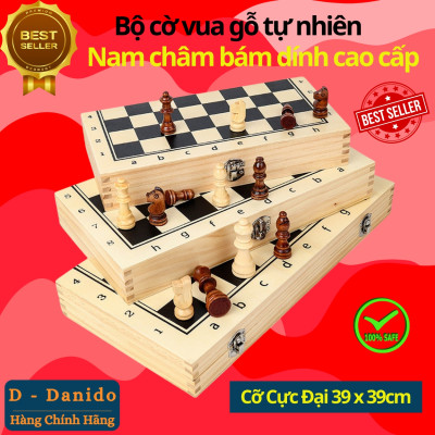 Cờ Vua Gỗ Nam Châm Cỡ Siêu To 39*39*5cm Gỗ Tự Nhiên An Toàn Cao Cấp Chính Hãng