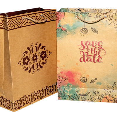 TÚI KRAFT KN220 - 40X30X12 CM - NGẪU NHIÊN