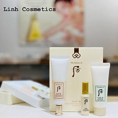 Set Kem Chống Nắng Nâng Tone Whoo Radiant White Tone-Up