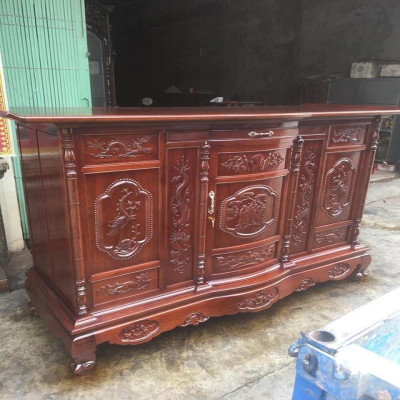 Tủ Thờ Tam Đa Gỗ Gụ