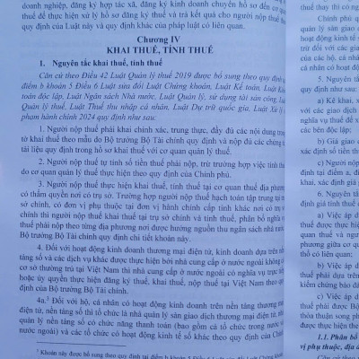 Sách Chỉ Dẫn Áp Dụng Luật Quản Lý Thuế sđ, bs 2024 – Những Quy Định Mới Trong Công Tác Kế Toán Dành Cho Các Loại Hình Doanh Nghiệp (V2557T)