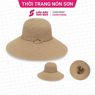 Mũ vành thời trang Nón Sơn chính hãng XH001-100-KM1