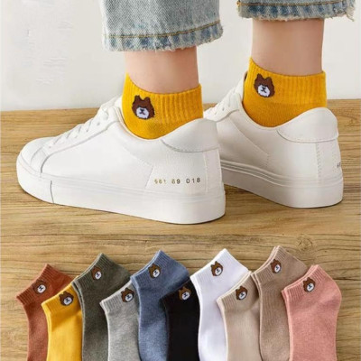 Combo 10 đôi tất gấu brown cổ ngắn