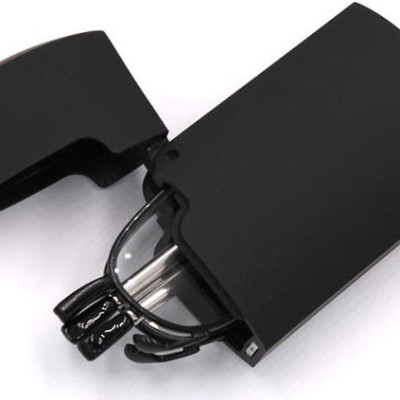 Kính gập 868 màu đen tròng lão 3.5 độ