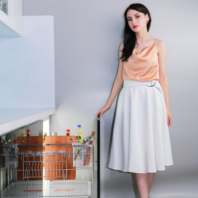 Giá đựng dao thớt gia vị 2 tầng 