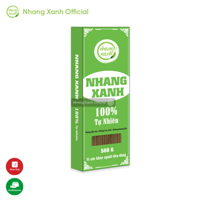 Nhang Xanh Phổ Thông 30cm 500g - Chân mộc