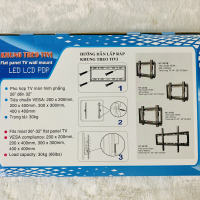 khung treo tivi Led cố định 26-60INCH HOÀNG THỊNH ,HÀNG CHÍNH HÃNG.
