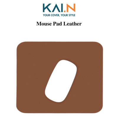 Miếng Lót Chuột Da Kai.N Mouse Pad Leather, Chống Thắm, Da Mềm, Siêu Mịn, Size 270x210mm - Hàng Chính Hãng