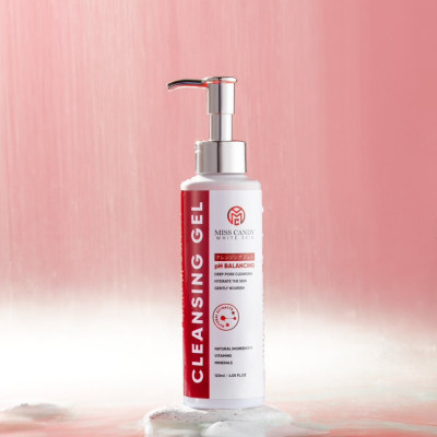 Gel Rửa Mặt Dịu Nhẹ AHA Làm Sạch Sâu CLEANSING GEL MISS CANDY 120ml,Làm Sạch Bụi Bẩn,Giảm Nhờn,Ngừa Mụn & Cân Bằng Độ PH Cho Da - PHỤNG BEAUTY
