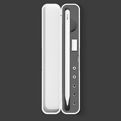 Hộp đựng bảo vệ chống shock cao cấp cho Apple Pencil 1/2 / Pencil Pro - Hàng Chính Hãng