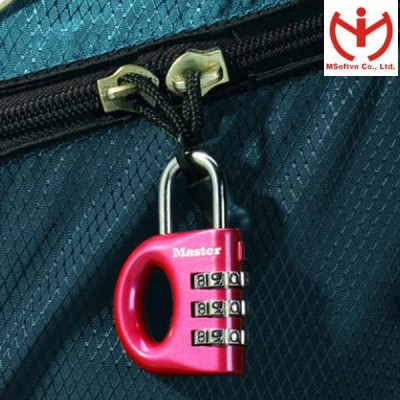 Khóa Số Vali Master Lock 633 EURD - MSOFT