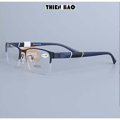 Kính lão thị viễn thị, trung niên Nam nữ xẻ cước kiểu dáng Thể thao Tròng Nhật chuẩn độ KVN677 hàng đẹp