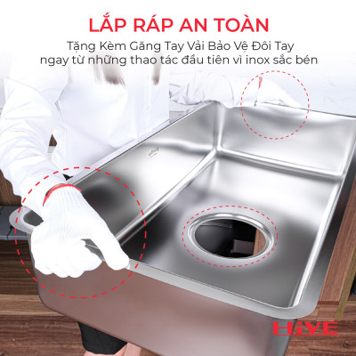 KỆ BỒN RỬA CHÉN INOX TZN 850
