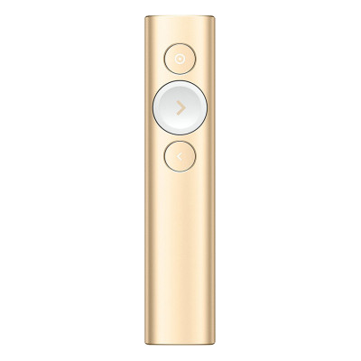 Bút trình chiếu từ xa Logitech Spotlight - không dây đến 30m, kết nối Bluetooth và USB, phóng to để nhấn mạnh, điều khiển con trỏ bật video - Hàng chính hãng