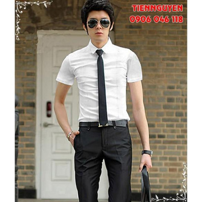 Cà Vạt Nam Bản Nhỏ Hàn Quốc 5cm - Cavat thêu hình Ong