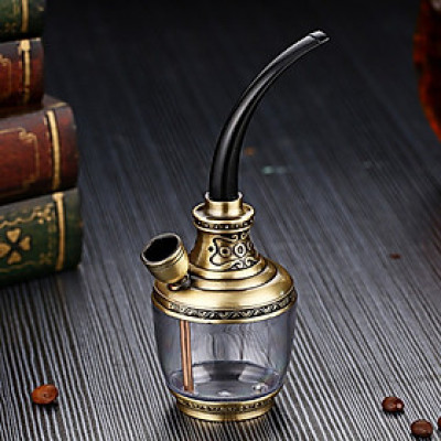 Tẩu thuốc lọc bằng nước cao cấp hợp kim đồng và dây dù HD806