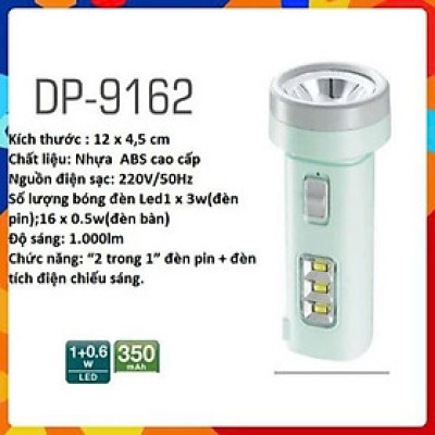 Đèn pin cầm tay mini công suất 3W - DP  nhỏ gọn -  Đèn pin cầm tay đa năng 