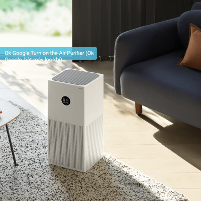 Máy Lọc Không Khí Xiaomi Air Purifier 4 Lite - Bản Quốc Tế Lọc Bụi Mịn Kết Nối App Phù Hợp Không Gian 45 m2 - Hàng Chính Hãng