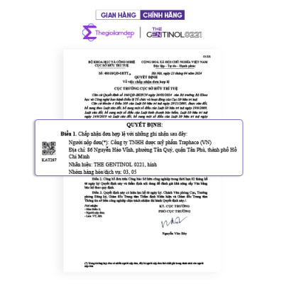 Kem White-on tái sinh tế bào, khôi phục sự cân bằng da The Gentinol 0221 50g