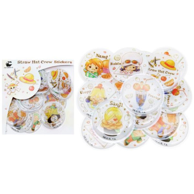 Bộ 20 Sticker One Piece Sweets - Teenbox 01