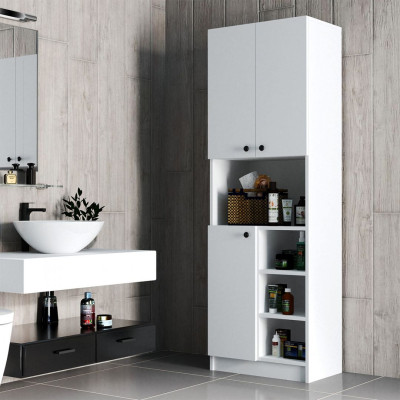 Tủ phòng tắm gỗ hiện đại SMLIFE Sebura