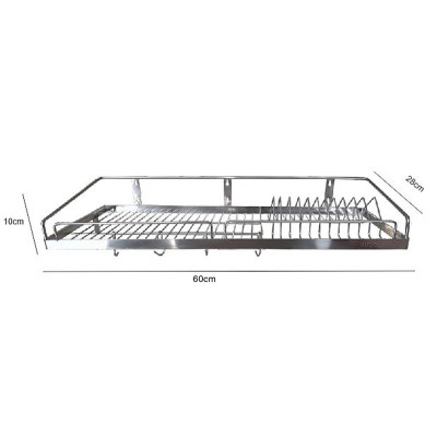 Kệ chén dĩa 1 tầng INOX SUS 304 (nhiều kích thước)