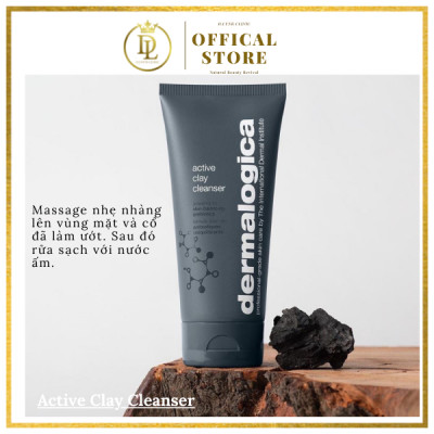 Sữa rửa mặt dành cho da dầu mụn Dermalogica Active Clay Cleanser 150ml