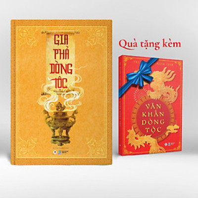Gia Phả Dòng Tộc - Tặng Kèm Sách Văn Khấn Dòng Tộc