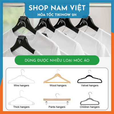 Móc Nhựa Treo Móc Áo Nhiều Tầng Tiết Kiệm Không Gian