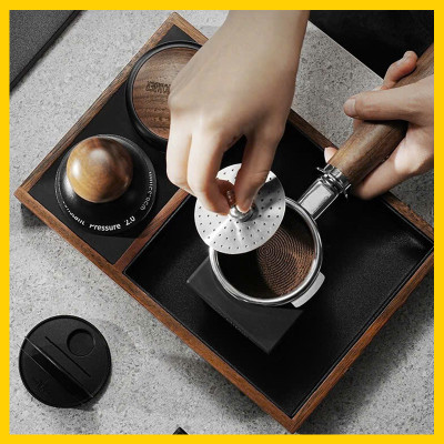 Đế cao su để Puckscreen kèm nam châm dánh cho cà phê espresso | MHW-3Bomber