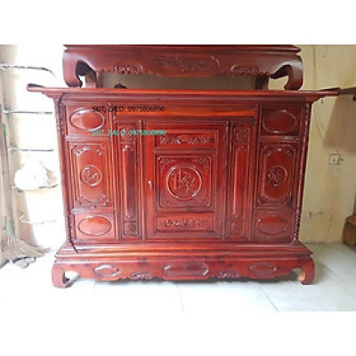 TỦ THỜ GỖ NHÃN 1M75