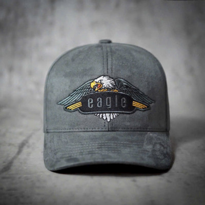 Nón kết, mũ lưỡi trai Eagle phối vải kaki form đẹp thời trang đường phố