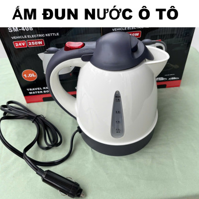 ẮM Đun Nước Sôi Cho Ô Tô 12V/24V Siêu Nhanh – Pha Mì, Pha Trà, Cà Phê Rất Dễ Dàng Khi Đi Đường VÒI PHUN NƯỚC