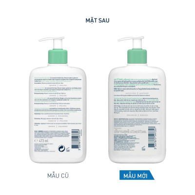 Sữa Rửa Mặt Giúp Làm Sạch Sâu Dành Cho Da Dầu Cerave Foaming Cleanser 473ml